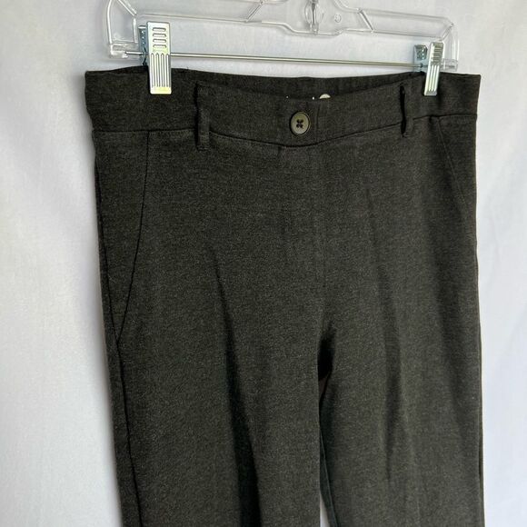Betabrand Classic Dress Pant Yoga Pant Bootcut size Medium Gray - Picture 5 of 9